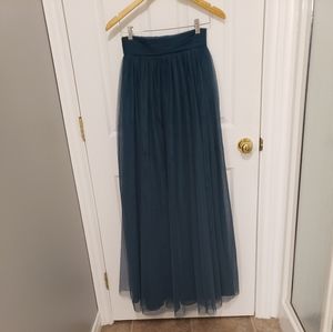 NWT Floor length tulle skirt
